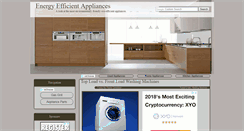 Desktop Screenshot of ecoefficientappliances.com